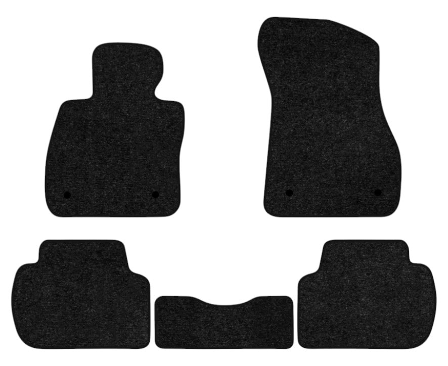 Коврики ворсовые в салон авто EVAtech Standard для BMW 1 Series (F70) 2024 3 поколение Htb EU черный кант BM44613CB5BW4VEB