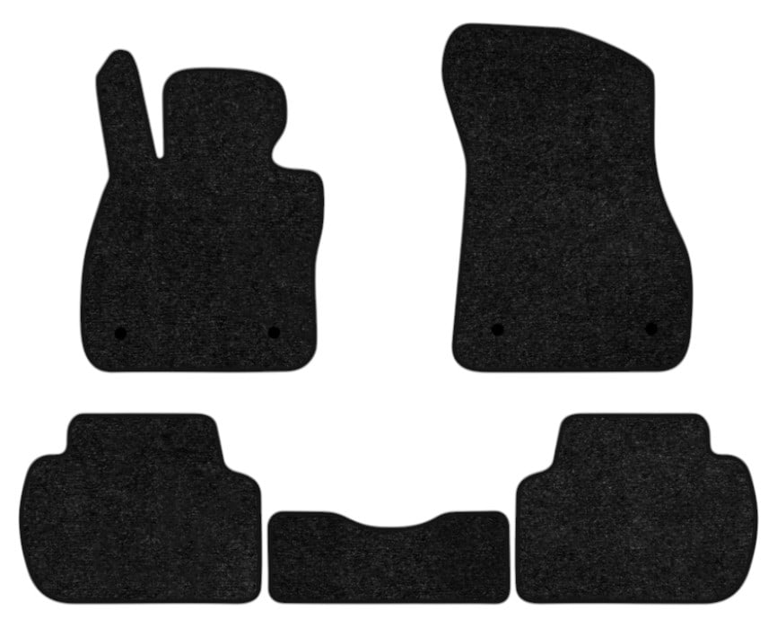 Коврики ворсовые в салон авто EVAtech Standard для BMW 1 Series (F70) 2024 3 поколение Htb EU черный кант BM44613C5BW4VEB