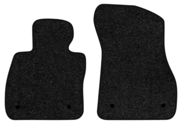 Килимки ворсові в салон авто EVAtech Standard для BMW 1 Series (F70) 2024 3 покоління Htb EU чорний кант BM44613AB2BW4VEB