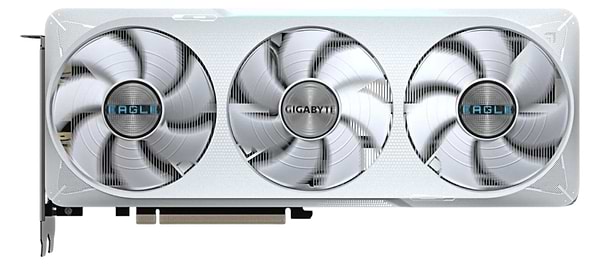 Фото - Відеокарта Gigabyte GeForce RTX 5070 EAGLE OC ICE SFF 12G (GV-N5070EAGLEOC ICE-12GD)