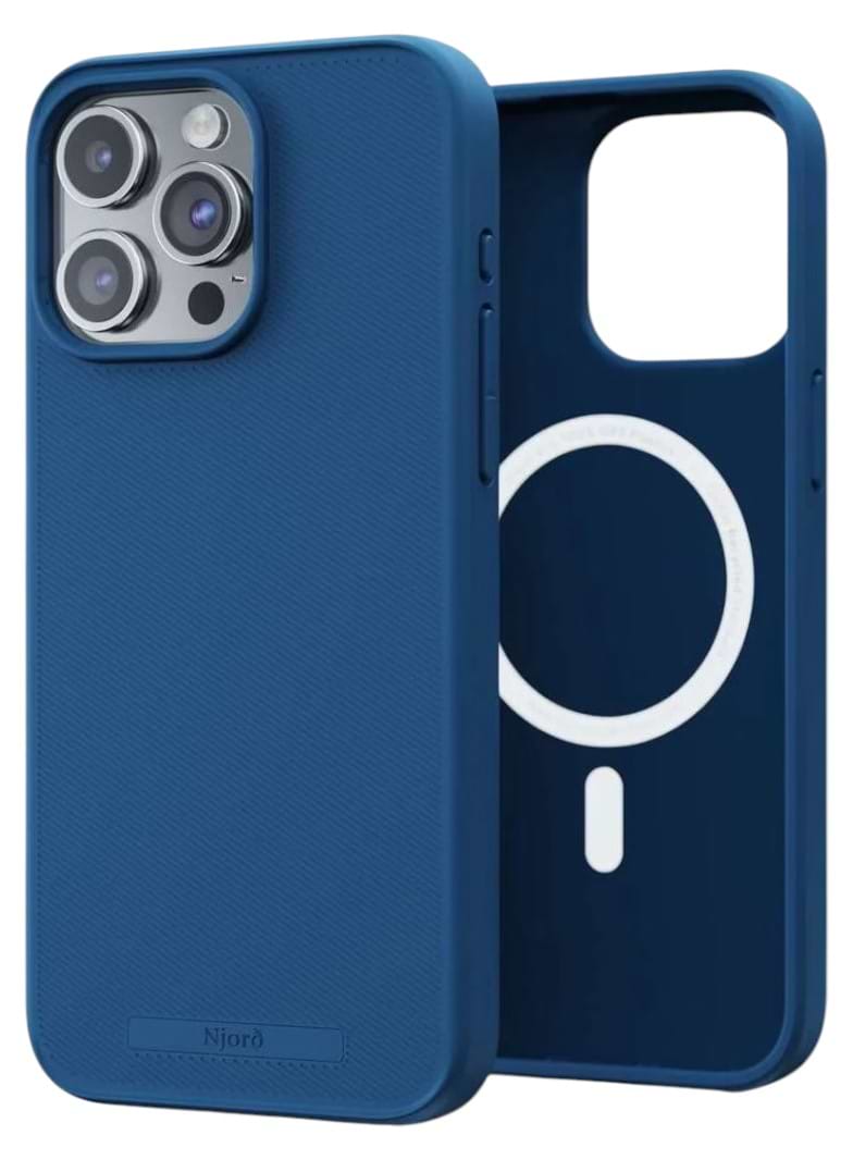 Чехол для смартфона Njord Slim MagSafe Case Blue for iPhone 15 Pro Max (NA54GR10) - Фото 1