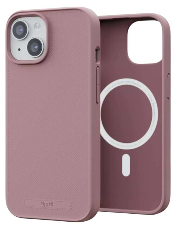 Фото - Чохол для смартфону Njord Slim MagSafe Case Pink Blush for iPhone 15 (NA51GR12)