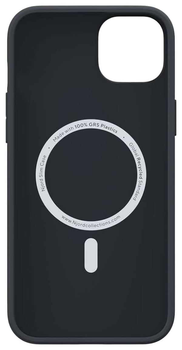 Фото - Чохол для смартфону Njord Slim MagSafe Case Black for iPhone 15 Plus (NA52GR09)