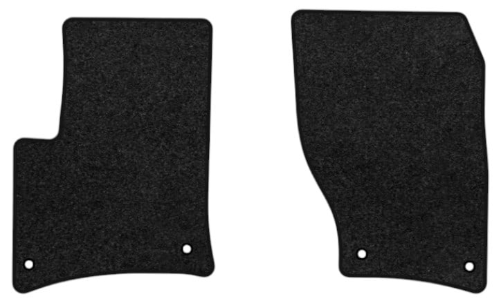 Коврики ворсовые в салон авто EVAtech Premium для Volkswagen Touareg (7P) (4-zone climate control) 2010-2014 2 поколение SUV EU черный кант (VW33959AB2TL4VPB)