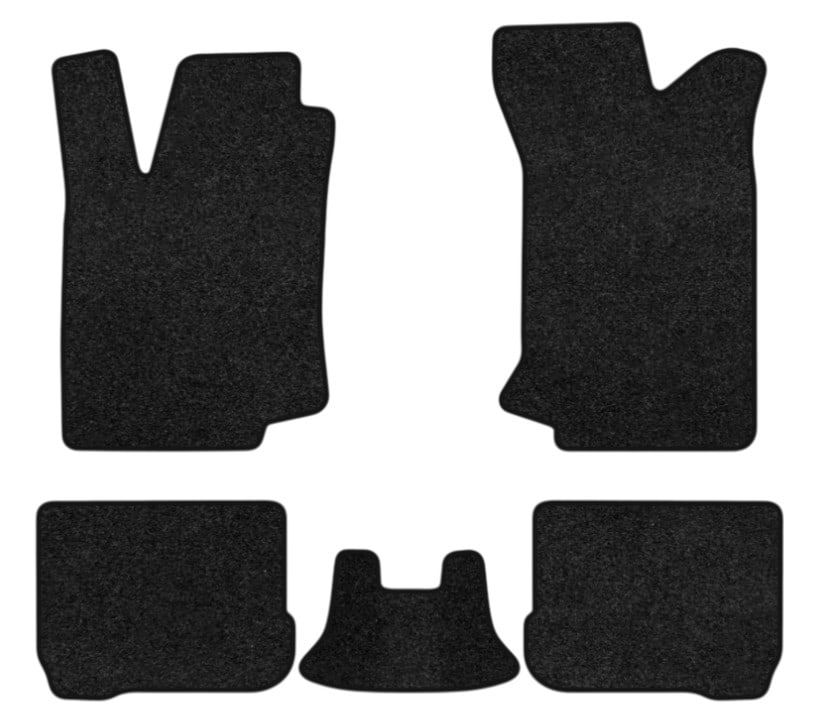 Коврики ворсовые в салон авто EVAtech Premium для Volkswagen Vento 1992-1998 1 поколение Sedan EU черный кант (VW43543C5VPB)