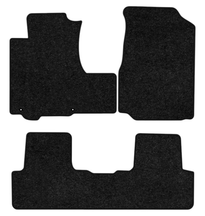 Килимки ворсові в салон авто EVAtech Standard для Honda CR-V (United Kingdom) 2007-2012 3 покоління SUV EU чорний кант HA13879ZB3LA2VEB