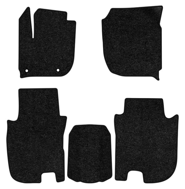 Фото - Килимки ворсові в салон авто EVAtech Standard для Honda Fit 2013-2020 3 покоління Htb USA чорний кант HA1470C5TL2VEB