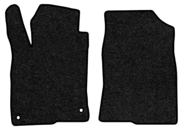 Килимки ворсові в салон авто EVAtech Standard для Honda Civic (FK) 5-doors 2015-2021 10 покоління Htb USA чорний кант HA1675AV2TL2VEB