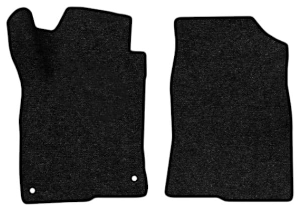 Килимки ворсові в салон авто EVAtech Standard для Honda Civic (FK) 5-doors 2015-2021 10 покоління Htb EU чорний кант HA1869AE2TL2VEB