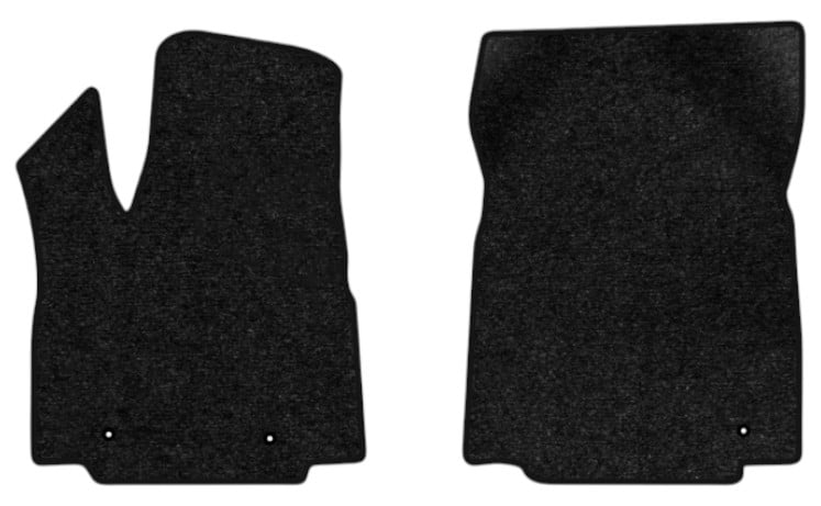 Килимки ворсові в салон авто EVAtech Standard для Honda Pilot 2002-2008 1 покоління SUV USA чорний кант HA22195A2LA3VEB