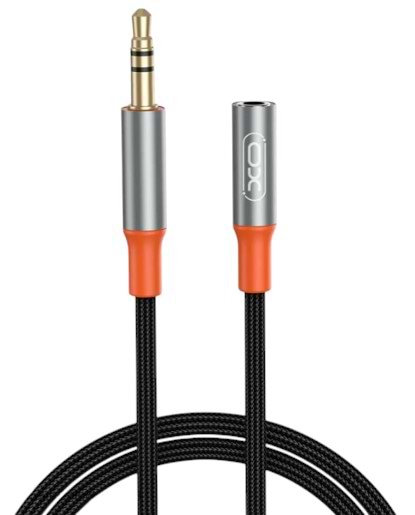 Кабель 3.5 мм -3.5 мм XO AUX 3.5 мм (NB-R269A.black)