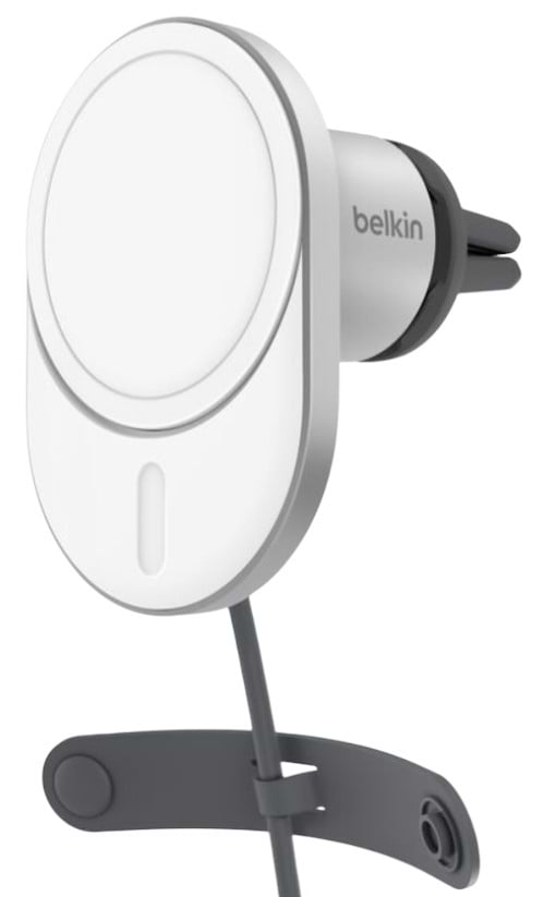 Фото - Автотримач з бездротовою зарядкою Belkin MagSafe Qi2 (WIC008BTGR-V2)