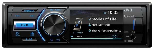 Фото - Авторесивер 1DIN JVC KD-X560BT