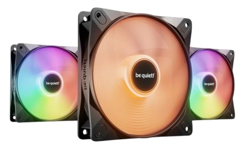 Корпусный вентилятор Be quiet! LIGHT WINGS LX 120mm PWM high-speed в комплекті 3 шт. (BL124)
