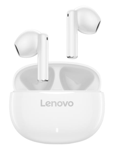 Наушники вкладыши беспроводные TWS Lenovo E310 True Wireless Stereo Earbuds standalone (GXD1Q65145) White - Фото 1