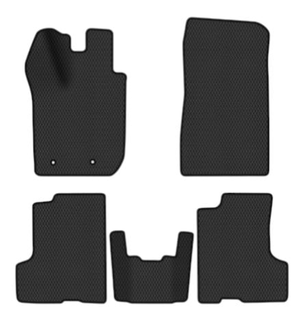 EVA коврики в салон авто EVAtech для Duster (HM) MT Dacia 2018 2 поколение SUV EU DA13506CD5RD2RBB