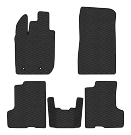 EVA коврики в салон авто EVAtech для Duster (HM) MT Dacia 2018 2 поколение SUV EU DA13506C5RD2RBB