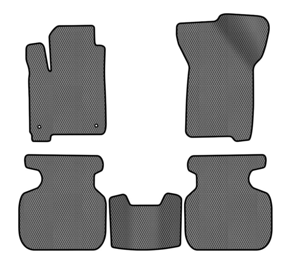 EVA коврики в салон авто EVAtech для Journey (2 clips) 5 seats Dodge 2007-2020 1 поколение SUV EU DE13386C5LA2RGB