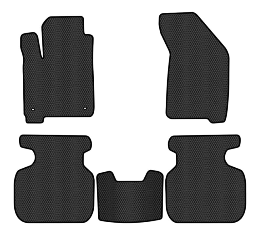 EVA коврики в салон авто EVAtech для Journey (2 clips) 5 seats Dodge 2007-2020 1 поколение SUV EU DE13386CV5LA2RBB