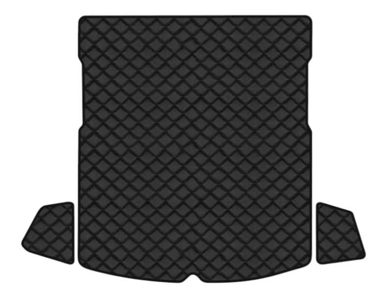 Коврик из экокожи в багажник авто EVAtech ECO для Model Y 7 seats Tesla 2020-2021 1 поколение SUV USA (TA13589BE3BBB)