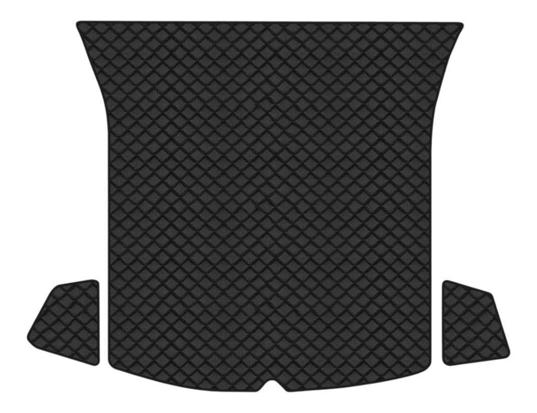 Коврик из экокожи в багажник авто EVAtech ECO для Model Y 5 seats Tesla 2020-2021 1 поколение SUV USA (TA1591BE3BBB)