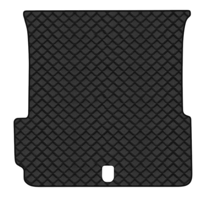 Коврик из экокожи в багажник авто EVAtech ECO для Model X 7 seats Restyling Tesla 2017-2021 1 поколение SUV USA (TA44512B1BBB)