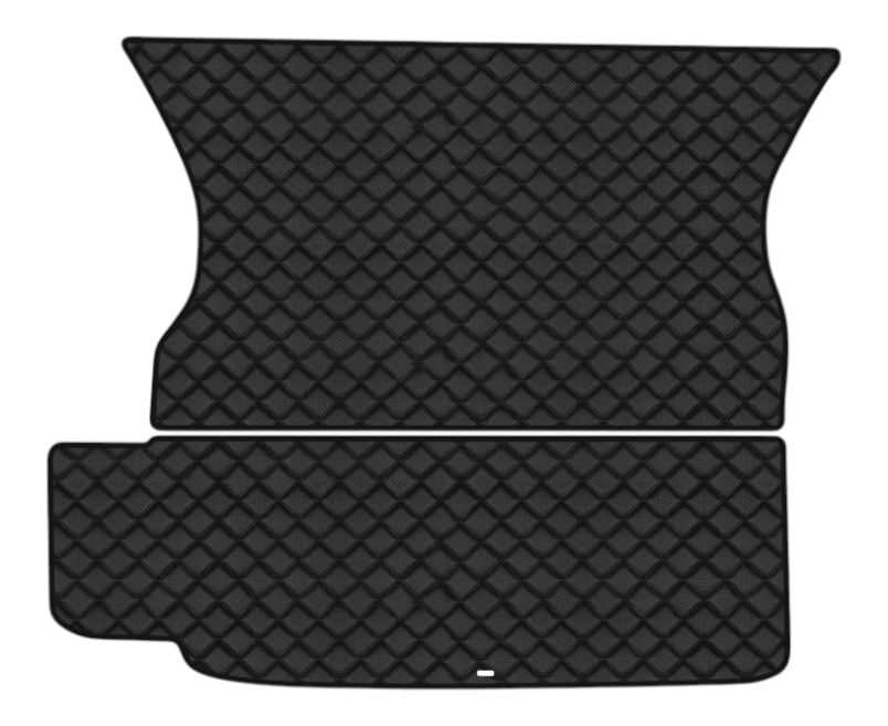 Коврик из экокожи в багажник авто EVAtech ECO для Model X 6 seats Restyling Tesla 2021 1 поколение SUV USA (TA43889BG2BBB)