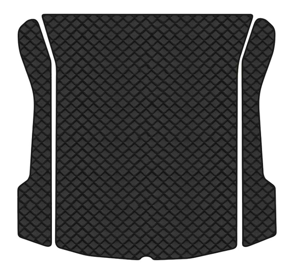 Фото - Килимок з екошкіри в багажник авто EVAtech ECO для Model 3 Tesla 2017-2020 1 покоління Sedan USA (TA1592BE3BBB)