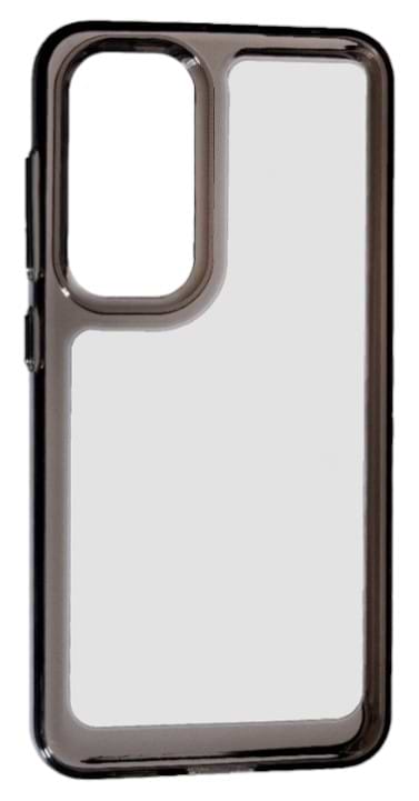 Чехол для смартфона Gelius Silicon Space Case (с боковой кнопкой) for Samsung S24 FE Transparent/Black (100586) - Фото 1