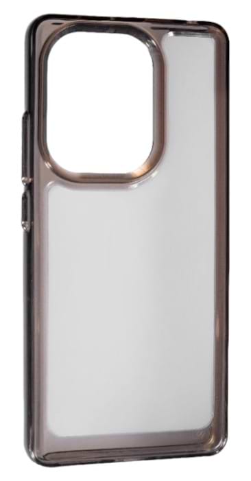 Чохол для смартфону Gelius Silicon Space Case (с боковой кнопкой) for Xiaomi Redmi Note 13 4G Transparent/Black (100592) - Фото 1