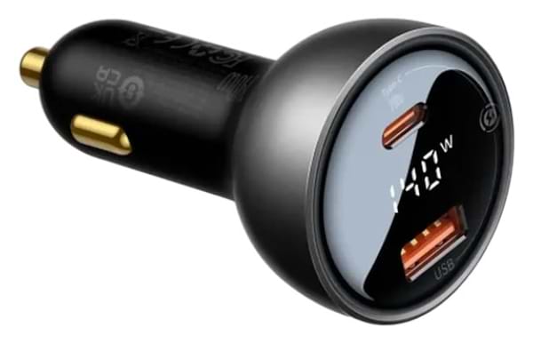 Фото - Автомобільний зарядний пристрій Baseus Superme Series Dual-port Car Charger 140W (CGZX070001)