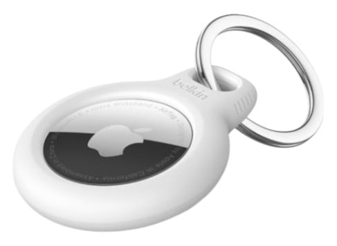 Чохол для бездротового маяка Belkin Secure Holder with Key Ring AirTag 
White (F8W973BTWHT)