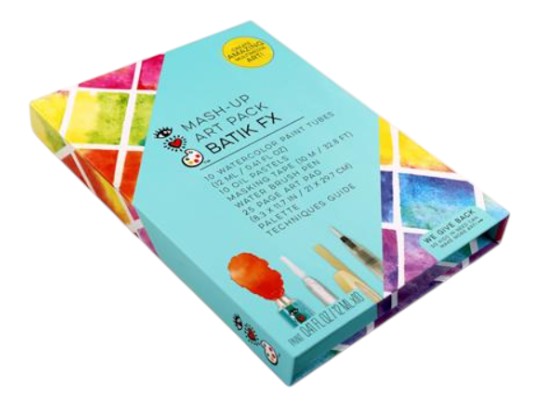 Фото - Набор для рисования I heart art Батик-коллаж с акварельными красками и восковым мелом (8007)