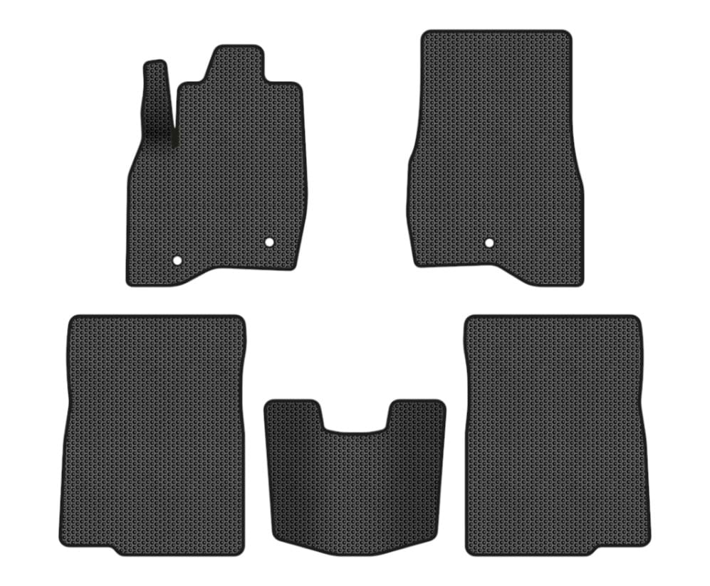 EVA коврики в салон авто EVAtech для Explorer Restyling 7 seats (2+3+2) Ford 2016-2019 5 поколение SUV USA FD357C5AV3SBB