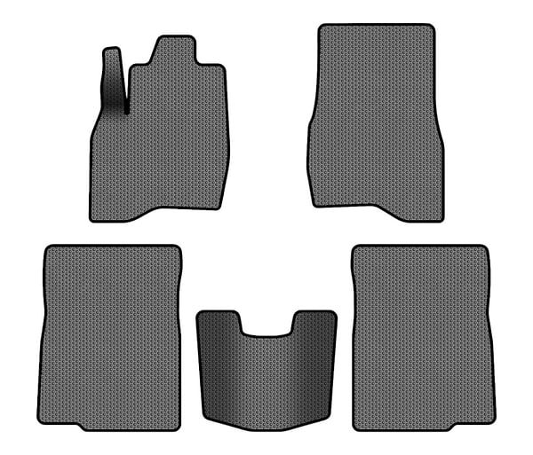 Фото - EVA килимки в салон авто EVAtech для Explorer Restyling 7 seats (2+3+2) Ford 2016-2019 5 покоління SUV USA FD357C5SGB
