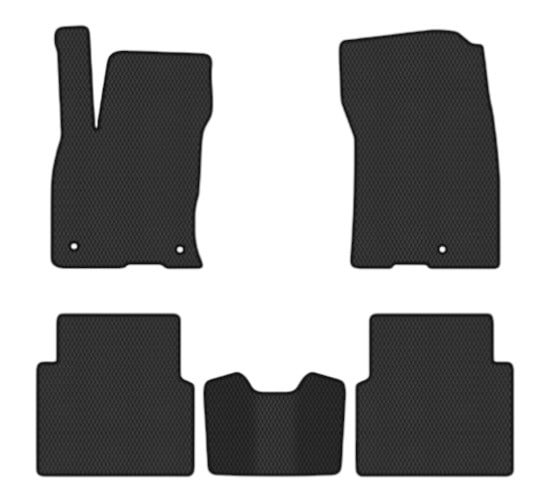 EVA коврики в салон авто EVAtech для Kuga (CX482) Ford 2019 3 поколение SUV EU FD41110C5FC3RBB