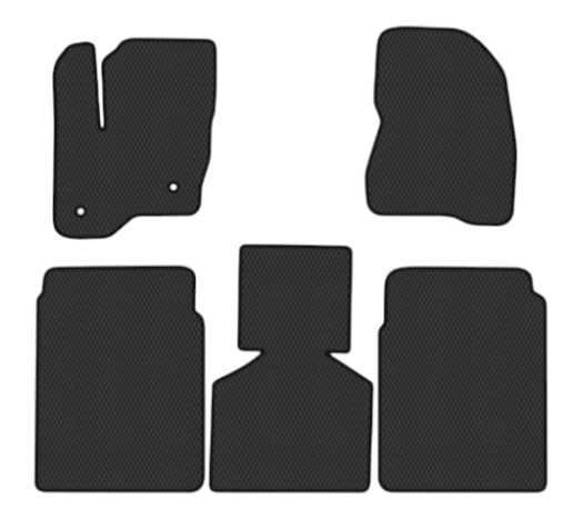 EVA коврики в салон авто EVAtech для Flex 6 seats Ford 2009-2019 1 поколение SUV USA FD42701C5FC2RBB