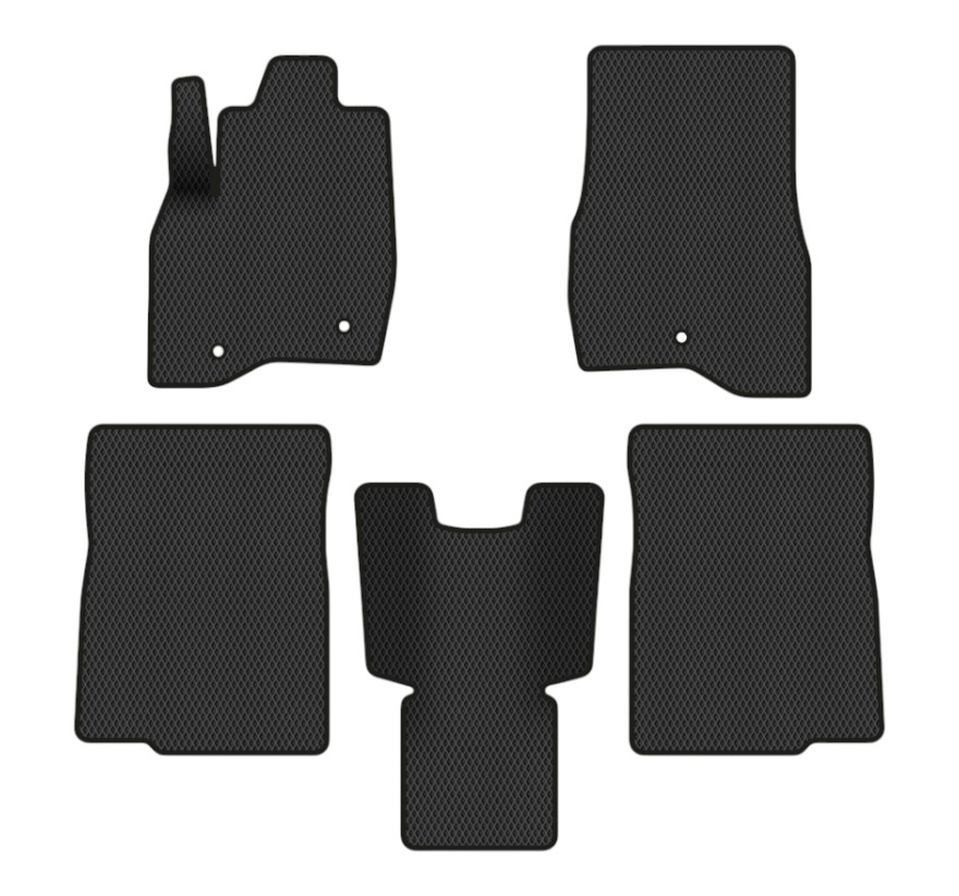 EVA килимки в салон авто EVAtech для Explorer Restyling 6 seats (2+2+2) Ford 2016-2019 5 покоління SUV USA FD43565C5AV3RBB