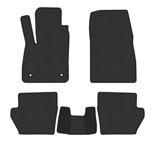 EVA коврики в салон авто EVAtech для Fiesta (Mark 8) 5-doors Ford 2017 7 поколение Htb EU FD52173C5AV2RBB