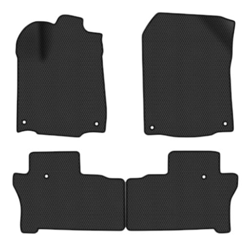 EVA килимки в салон авто EVAtech для Pilot 8 seats Honda 2015-2022 3 покоління SUV USA HA12342PDC4TL6RBB