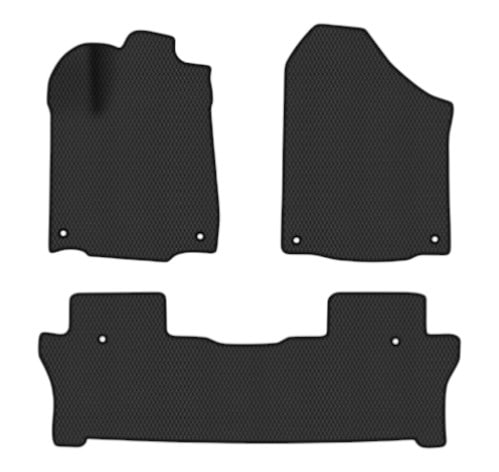 EVA коврики в салон авто EVAtech для Pilot 8 seats Honda 2015-2022 3 поколение SUV USA HA12342ZE3TL6RBB