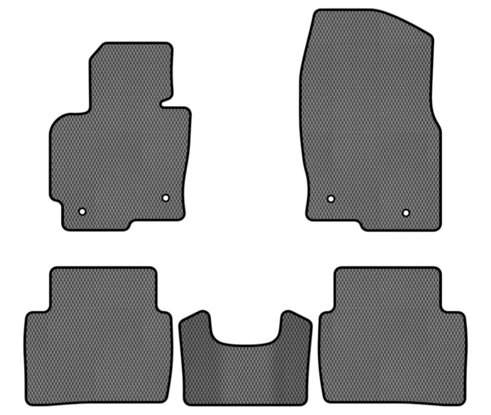 EVA коврики в салон авто EVAtech для CX-5 (KE) Mazda 2012-2017 1 поколение SUV EU MZ3149CB5VL4RGB