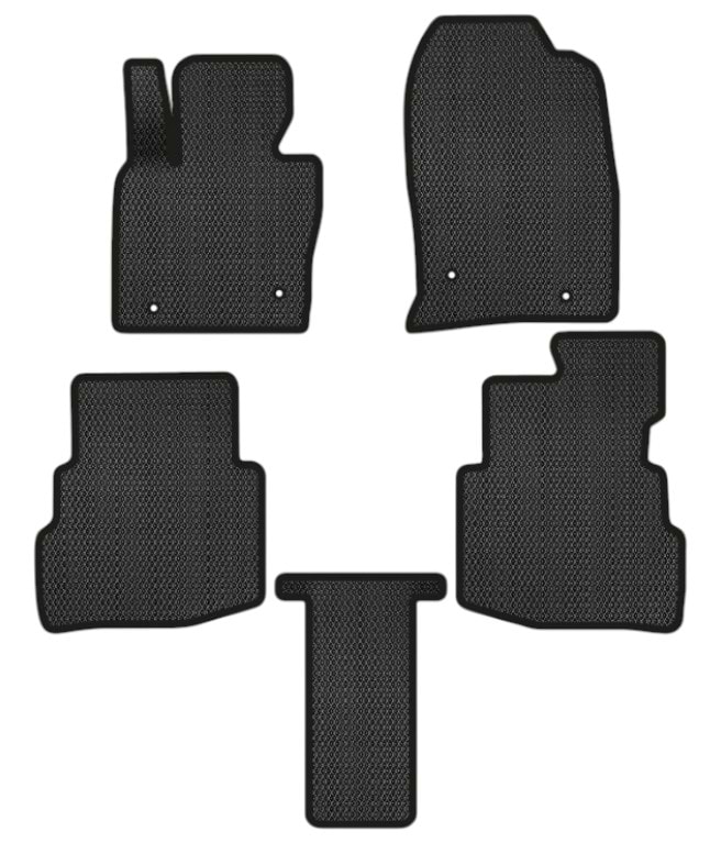 EVA коврики в салон авто EVAtech для CX-9 (TC) (6 seats) Mazda 2016 2 поколение SUV USA MZ12355CCC5VL4RBB
