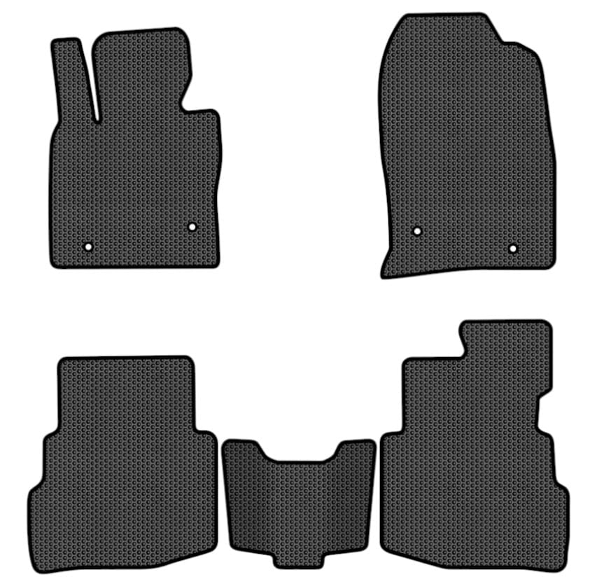 EVA коврики в салон авто EVAtech для CX-9 (TC) (7 seats) Mazda 2016 2 поколение SUV USA MZ11398CCC5VL4SBB