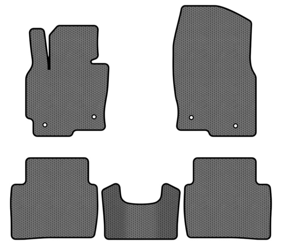 EVA коврики в салон авто EVAtech для CX-5 (KE) Mazda 2012-2017 1 поколение SUV EU MZ3149C5VL4SGB