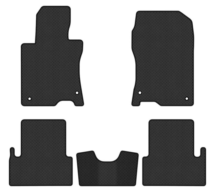 EVA коврики в салон авто EVAtech для Accord (CU) Honda 2008-2013 8 поколение Sedan EU HA373CB5TL4RBB