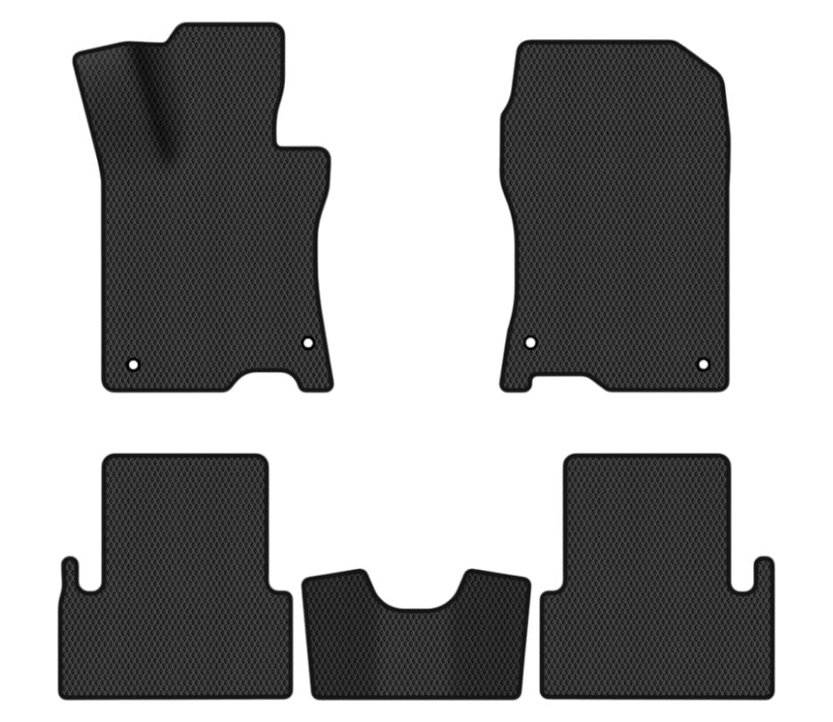 EVA коврики в салон авто EVAtech для Accord (CU) Honda 2008-2013 8 поколение Sedan EU HA373CD5TL4RBB