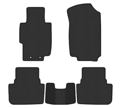 EVA коврики в салон авто EVAtech для Accord AT (Mechanical seats) Honda 2003-2008 7 поколение Sedan EU HA3949CG5TL2RBB