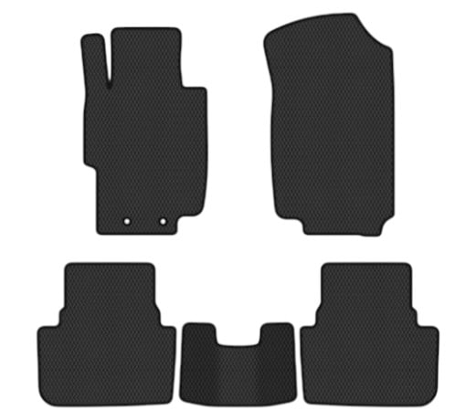 EVA коврики в салон авто EVAtech для Accord AT (Mechanical seats) Honda 2003-2008 7 поколение Sedan EU HA3949CV5TL2RBB