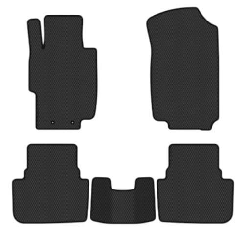 EVA коврики в салон авто EVAtech для Accord AT (Mechanical seats) Honda 2003-2008 7 поколение Sedan EU HA3958CV5LA2RBB